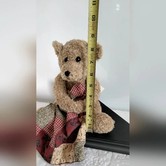 8" Thinking of You Teddy Bear with Note and Blanket by Mama J - Picture 8 of 10